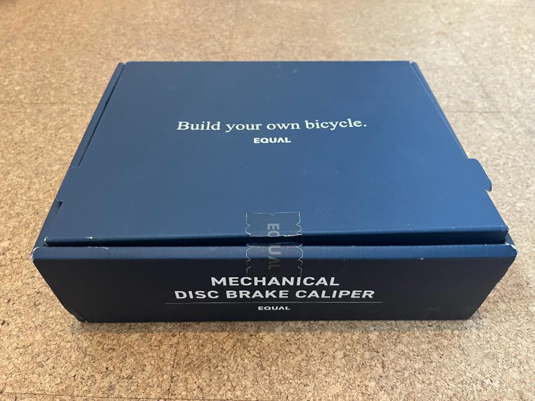 Equal ディスクブレーキキャリパー フラットマウント グレー