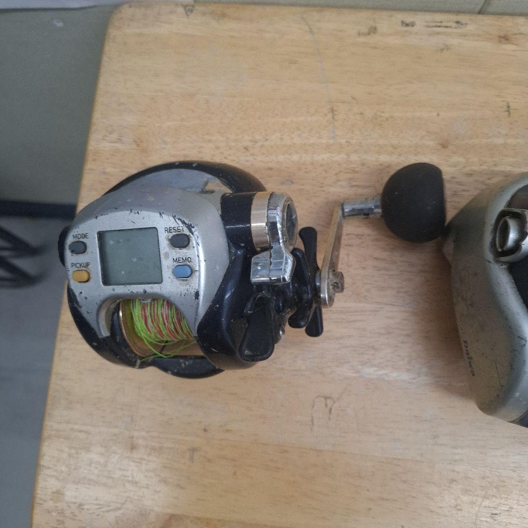 ダイワの電動リールジャンク品2台