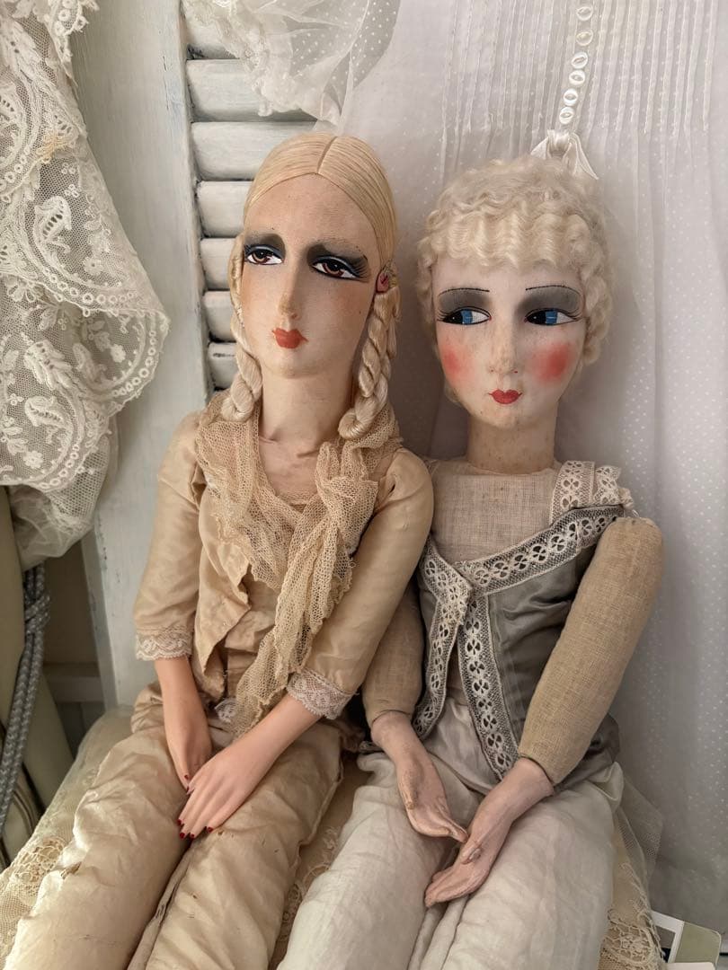 ブドワールドール フランスアンティーク ビスクドール アンティークドール