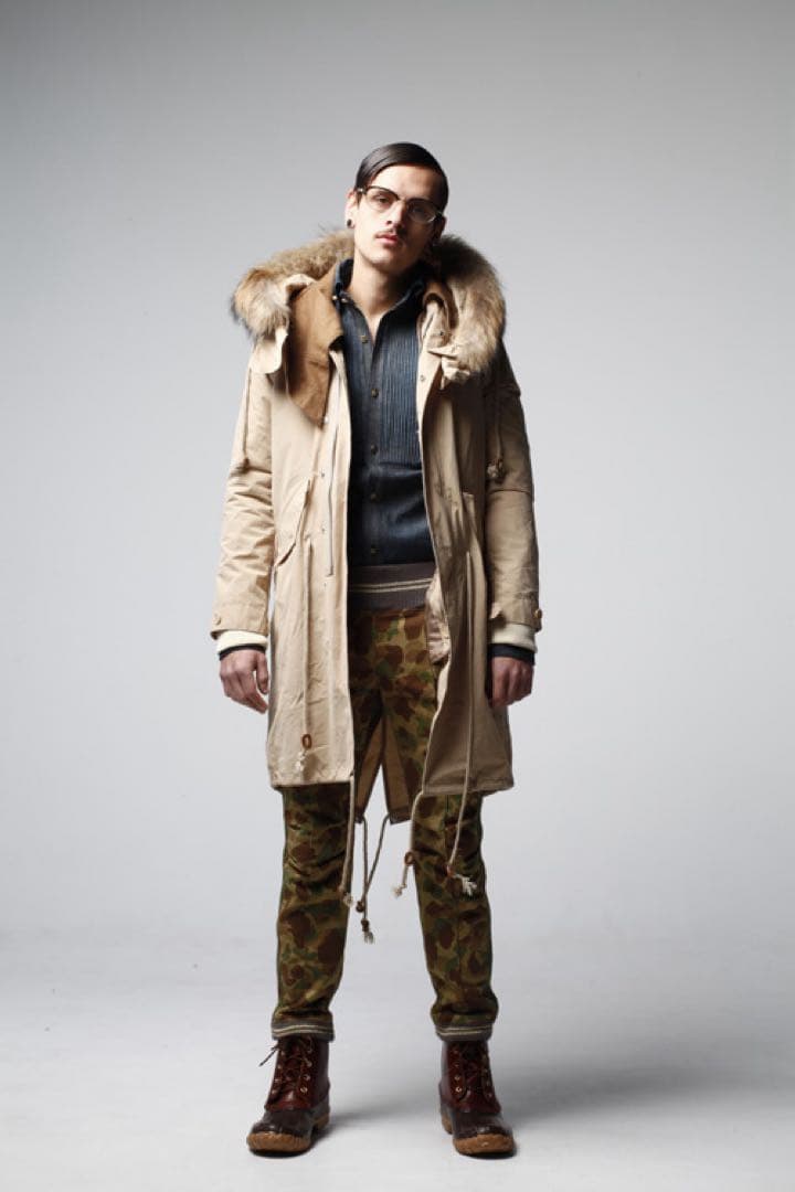 専用 Giacometti ジャコメッティ　モッズコート　カーキ　サイズL