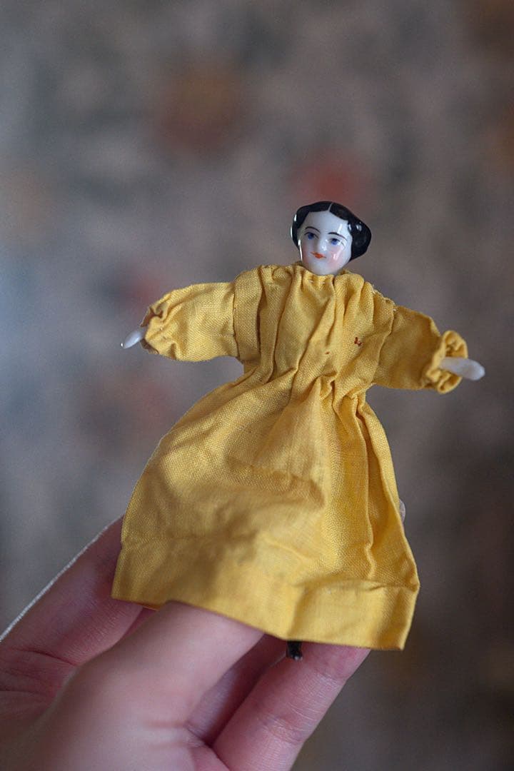 リ*カ様 アンティーク チャイナヘッドドール ミニョネット ミニチュア ブライス