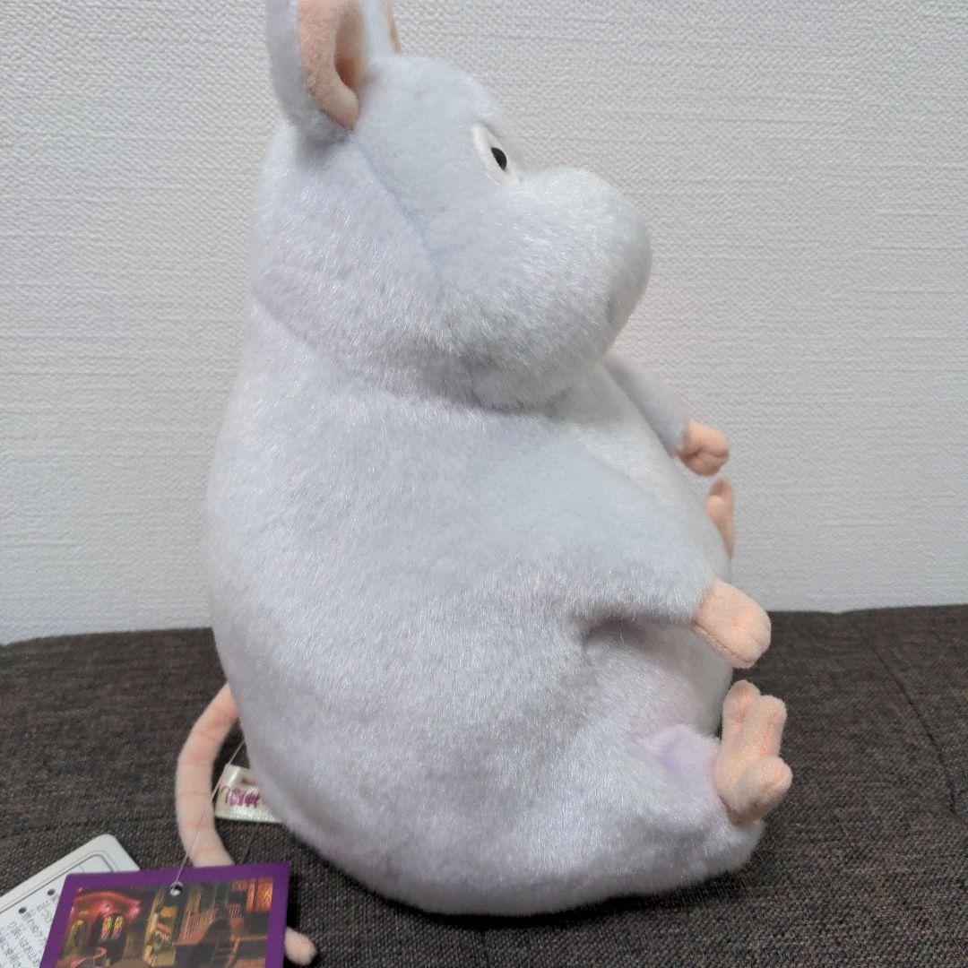 【当時物】坊ネズミ　ぬいぐるみ　おすわり　M