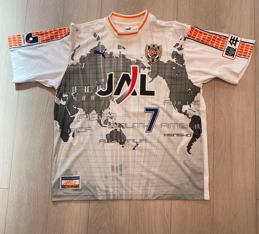 デットストック ❗️エスパルス　2004年　アウェー　伊東輝悦　7番　ユニフォーム