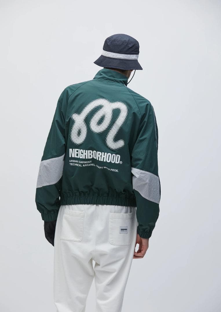 メンズウェア NEIGHBORHOOD X MALBON QUARTER ZIP JACKET