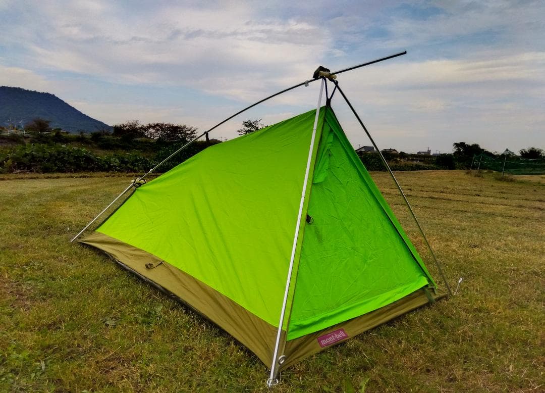 ☆モンベル☆ムーンライト1型テント☆mont-bell☆ゆるキャン☆グリーン☆