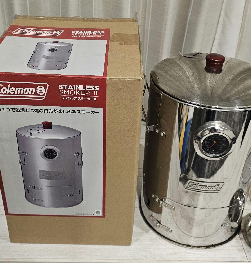 Coleman ステンレススモーカー 燻製器