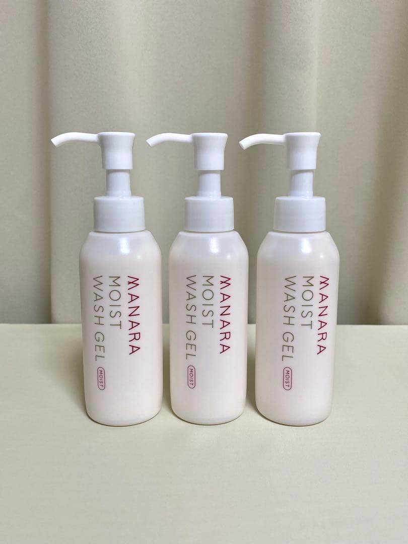 【新品・3個セット】マナラ モイストウォッシュゲル しっとり 120mL
