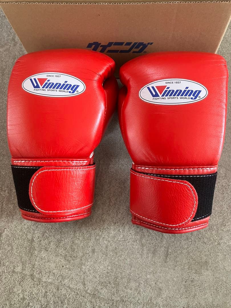winning ウィニングボクシンググローブ 8オンス MS-200B 美品