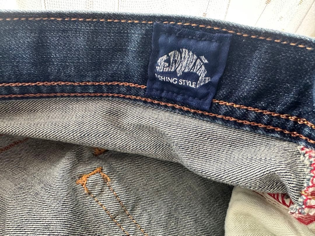 【新品未使用】DAIWA × EDWIN 清水盛三 コラボ デニム　34（XL）