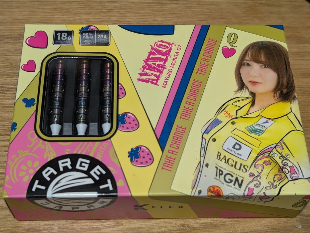 TARGET MAYO G7 ダーツ3本 森田真結子モデル 210481