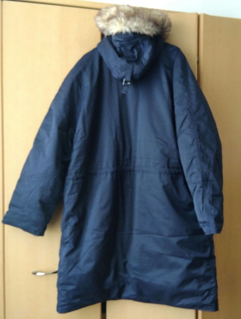 AIVER　N-3フライトコート　モッズコート　ネイビー