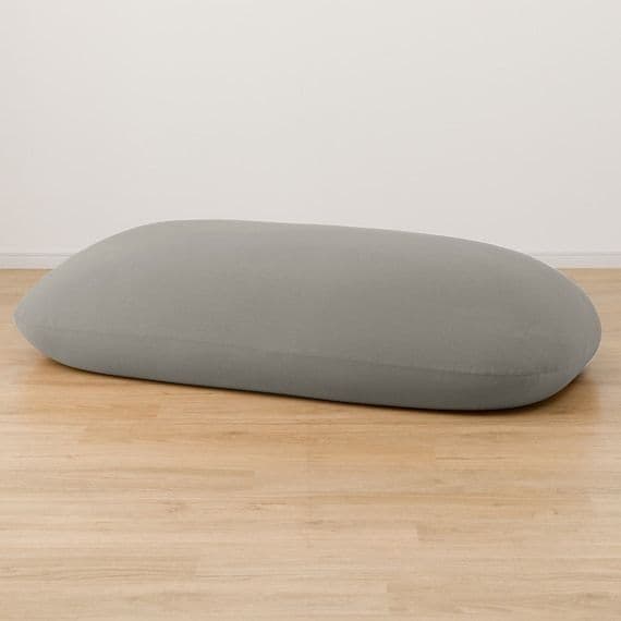 ニトリ ビーズクッションBS215 角丸(メガ グレー)