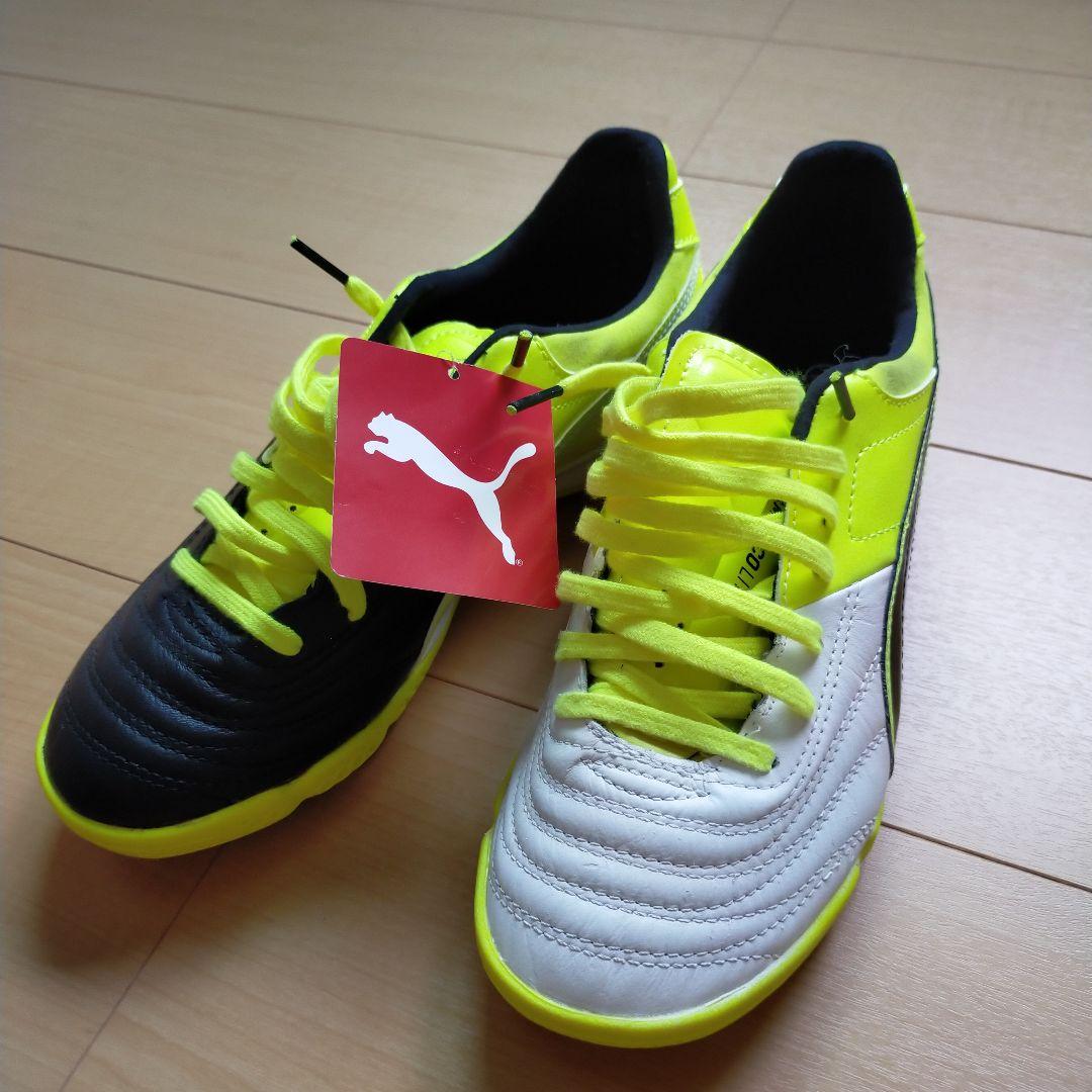 Puma パラメヒコライト 黒/白/蛍光イエロー25cm