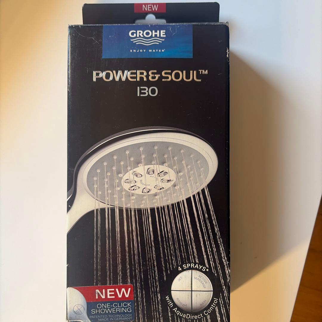 新品！GROHE TEMPesta 130シャワーヘッドドイツ製