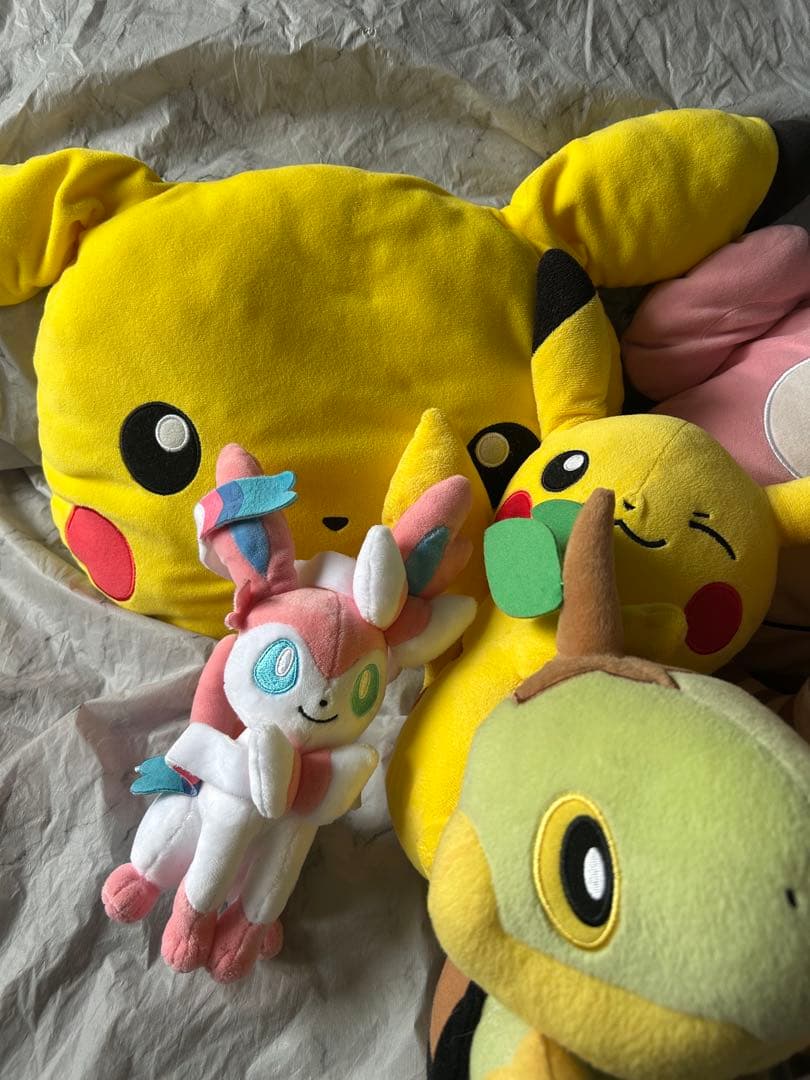 ポケモン ぬいぐるみ クッション マクラ まとめ売り 8個