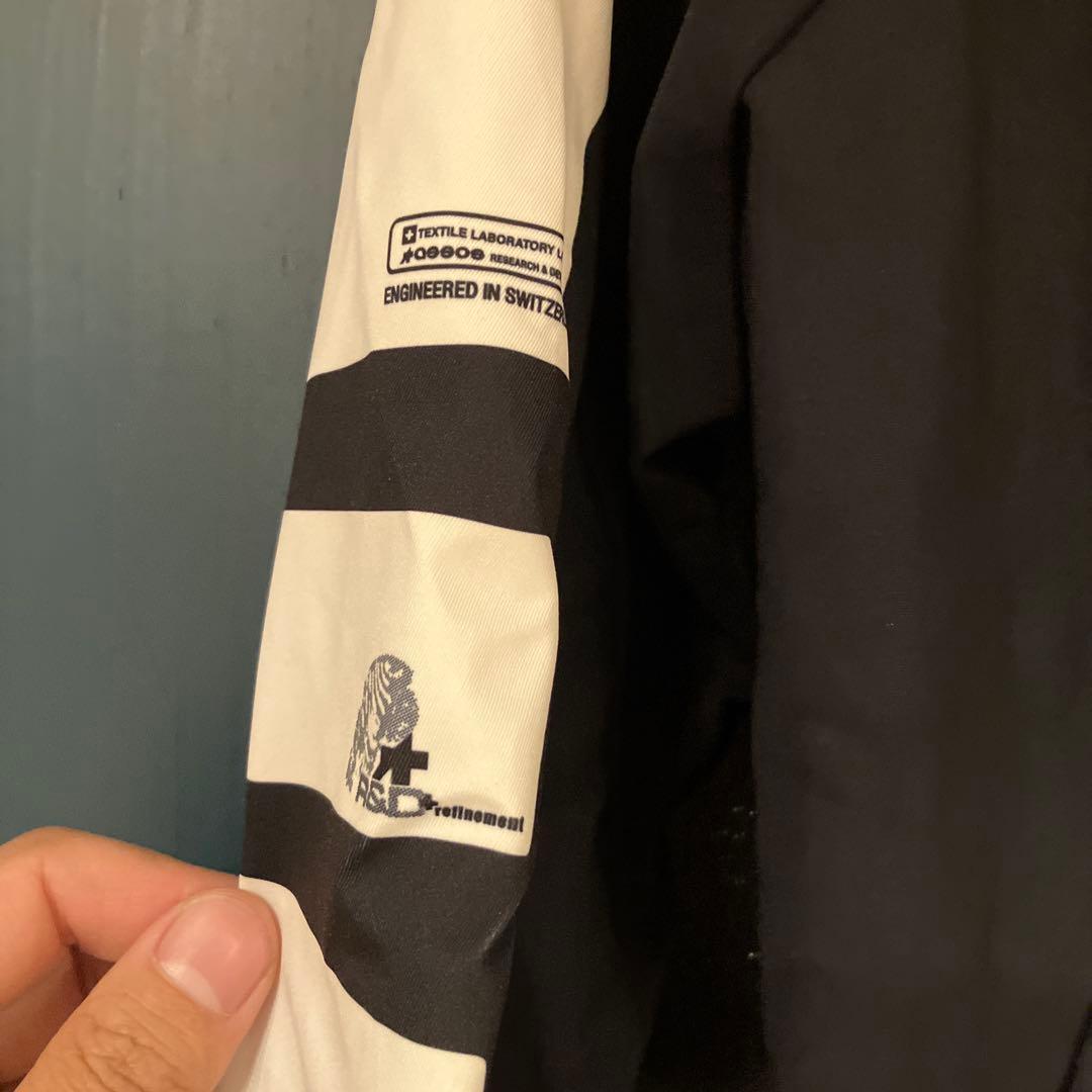 ASSOS R&D EXILE サイクルジャケット ブラック/ホワイト