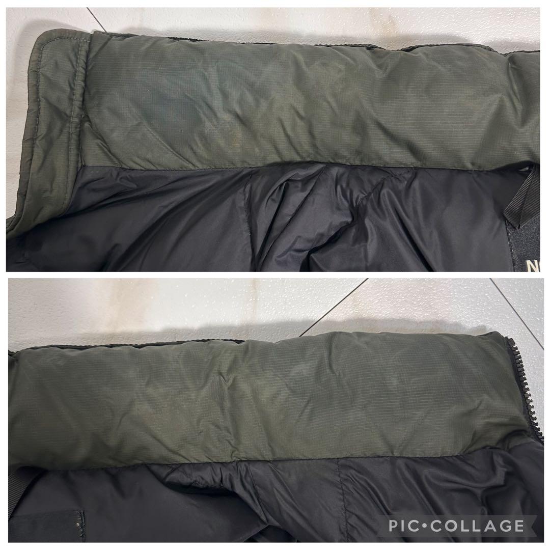 【超希少】　ノースフェイス　ヌプシ　センターロゴ　ダウンジャケット　700　XL