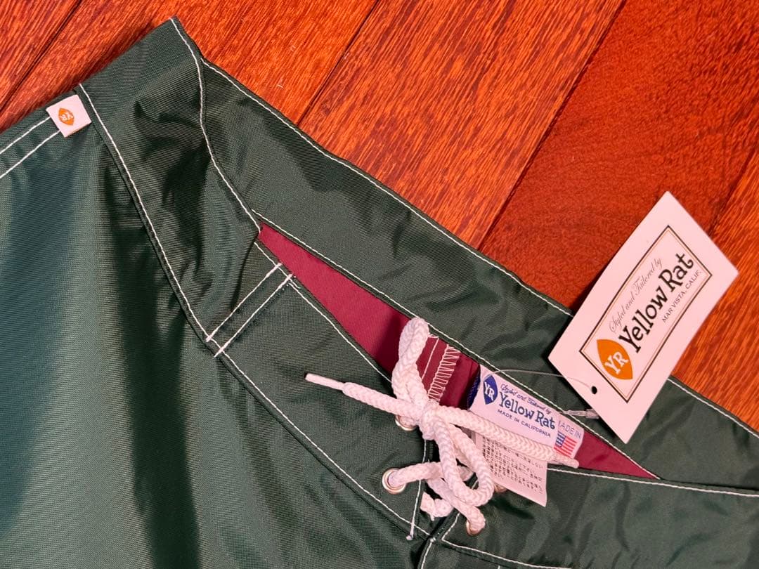 新品　イエローラット　ボードショーツ３４アメリカ製