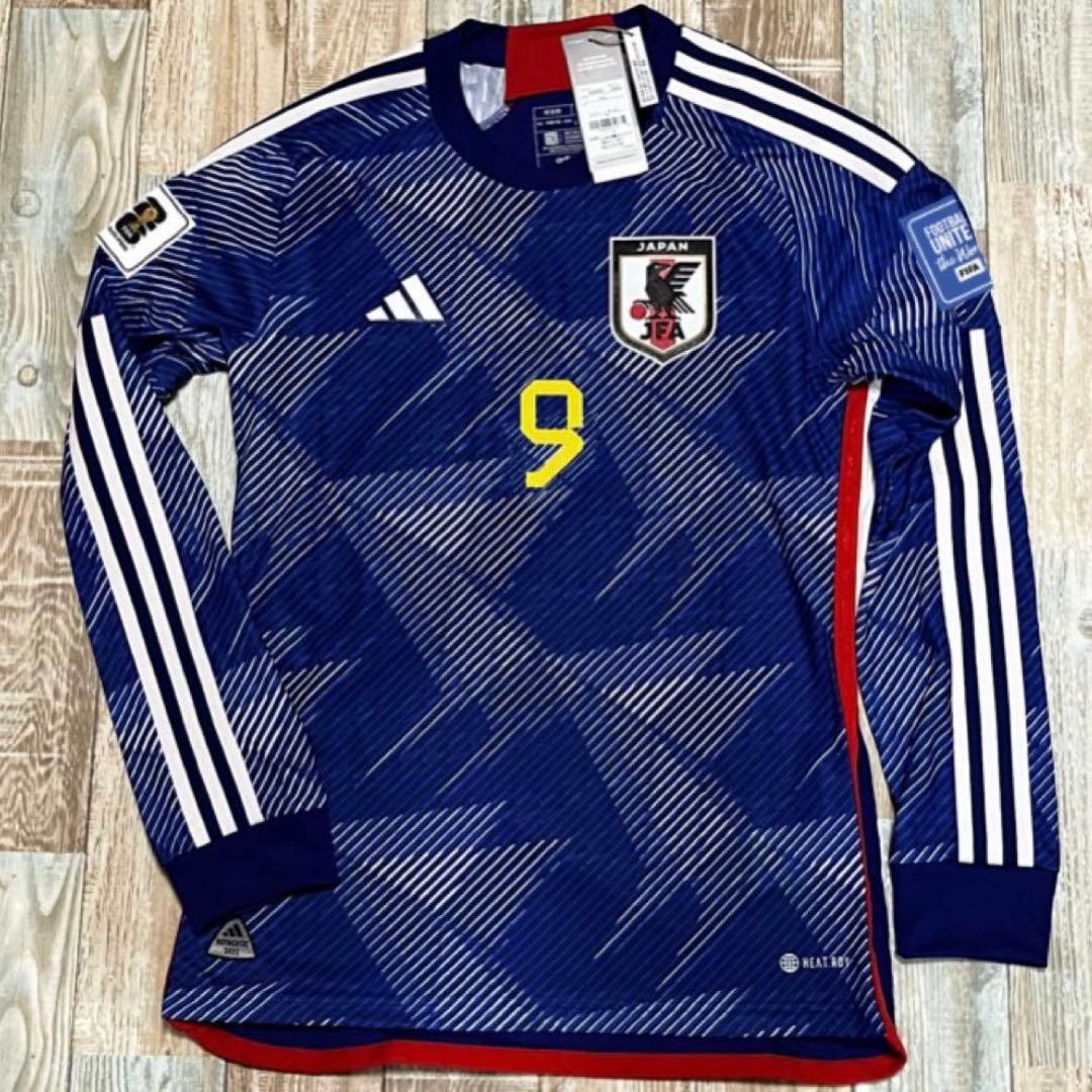 日本代表 上田綺世 2022/24 選手用 ユニフォーム フェイエノールト