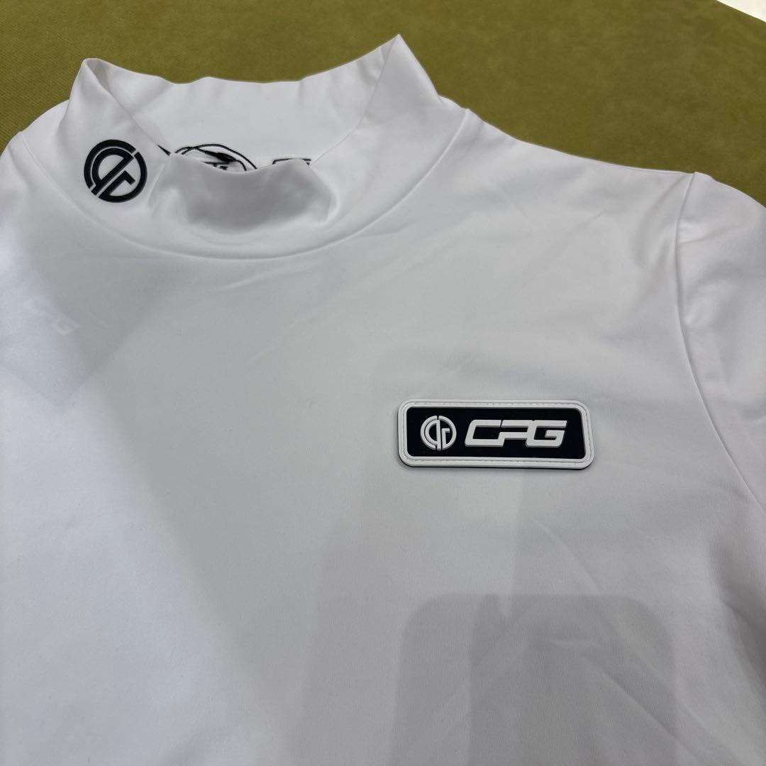 CPG golf ホワイトモックネック