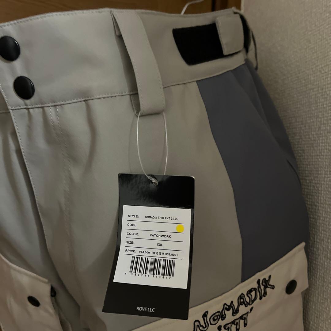 最終値下げNOMADIK 777スノーボードウェア XXL 試着のみ