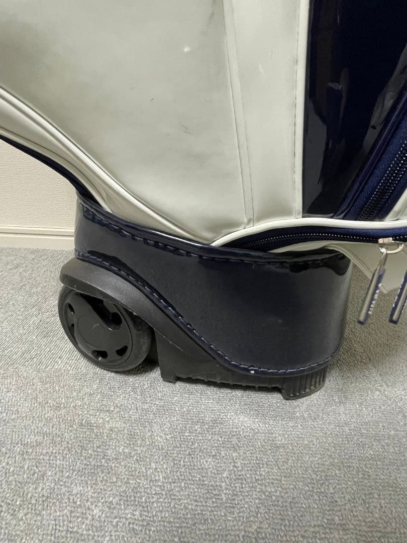 FIDRA キャディバッグ ホワイト・ネイビー