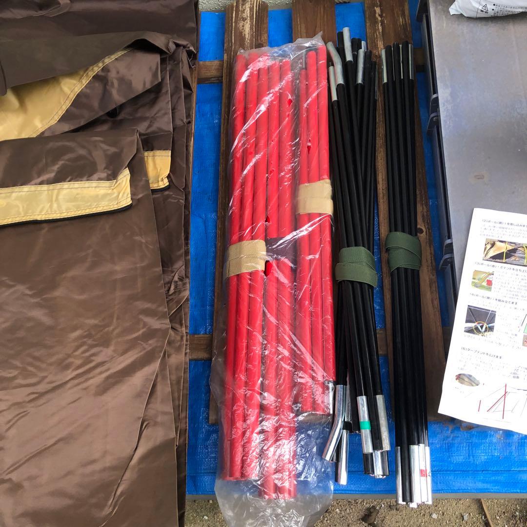 Hill Stone キャンプテント ブラウン