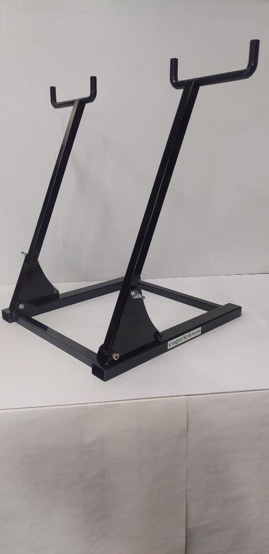 ロードバイク用折り畳み式倒立整備台