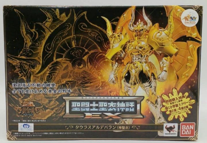 【未開封】聖闘士聖衣神話ex タウラスアルデバラン 神聖衣 初回特典付