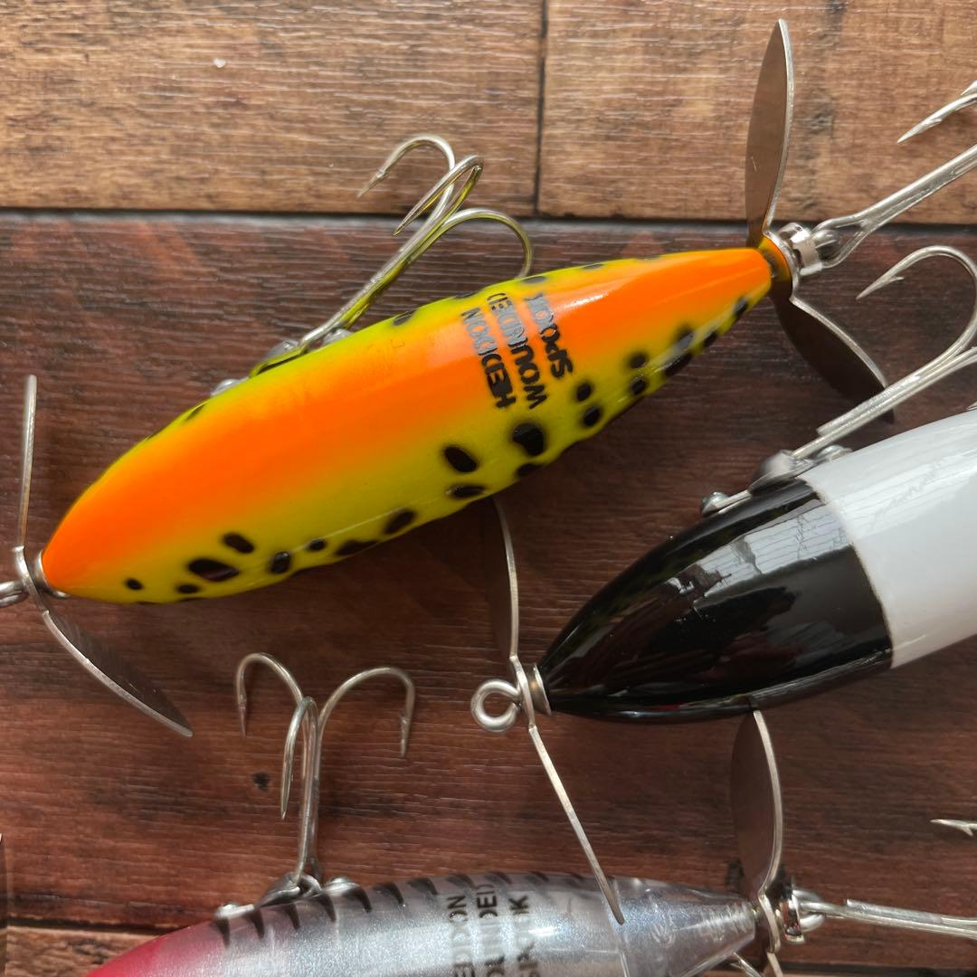 ヘドン　ウンデッドスプーク　4個セット heedon