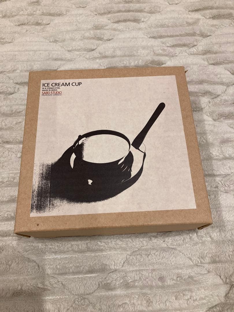 アイスクリームカップ 18-8ステンレス鋼製