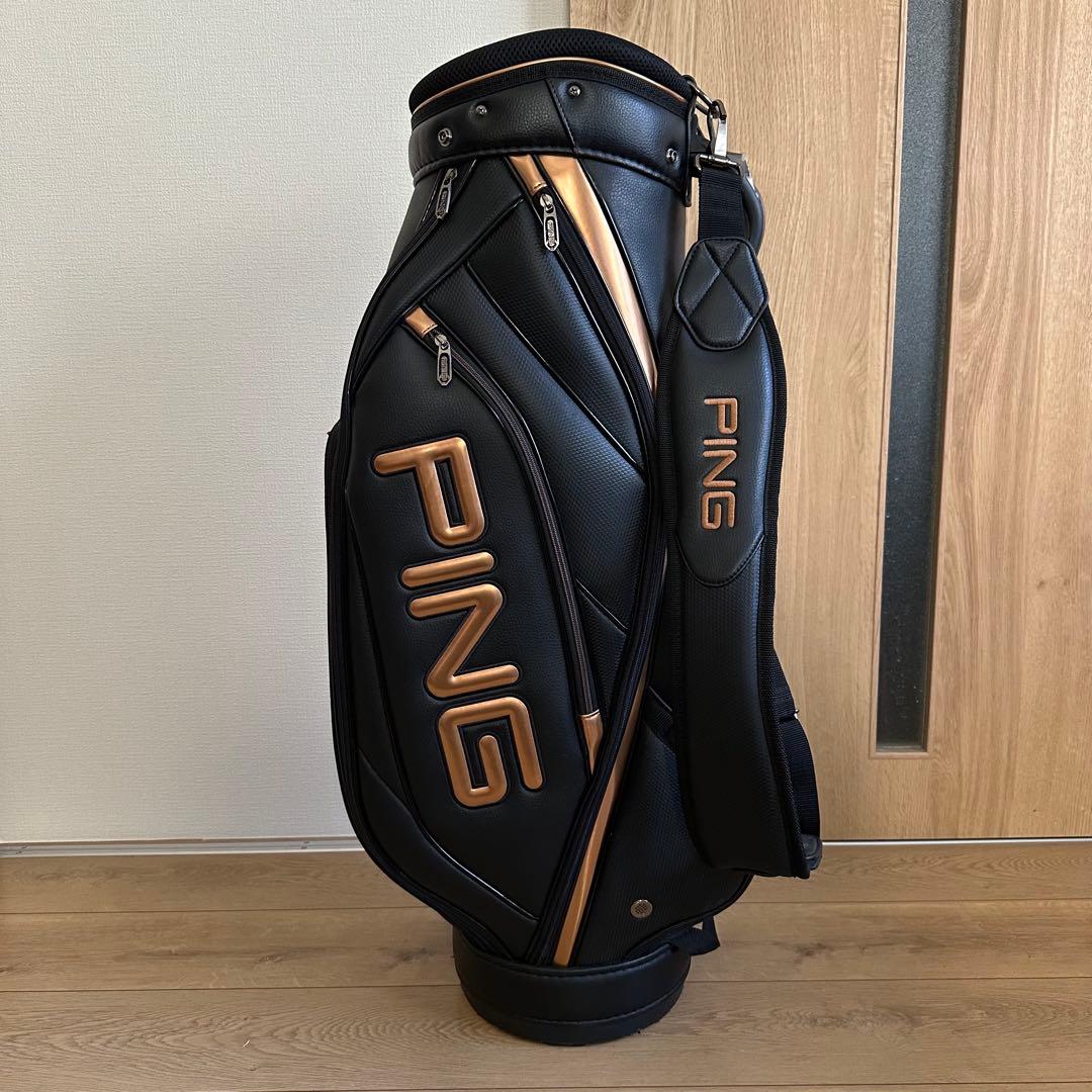 ピン PING PGJ-CBLT18 キャディバッグ ブラック カッパー
