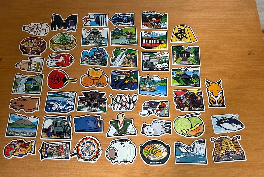 ご当地フォルムカード第3弾　４２枚　ミニカード