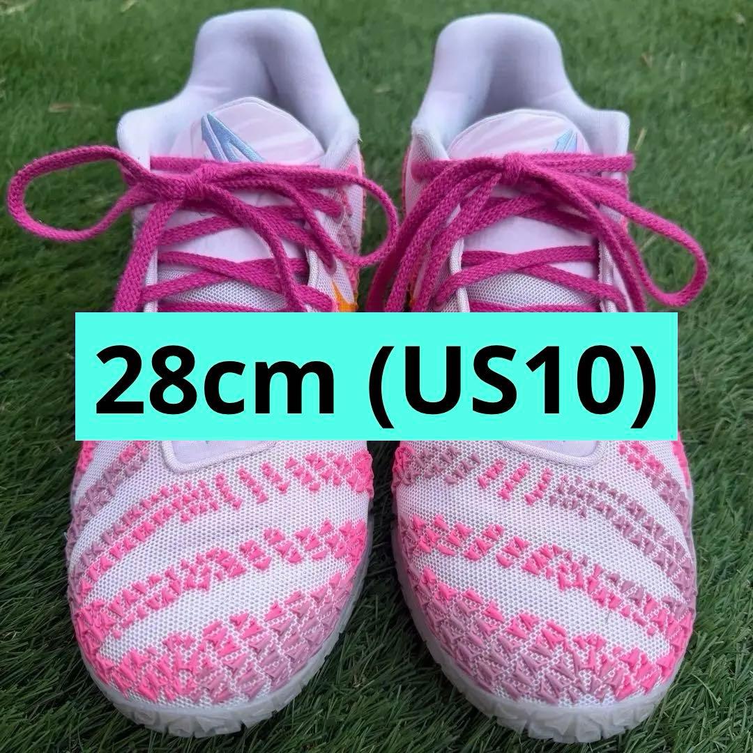 JA3 ジャ モラント 28cm US10 ピンク バッシュ バスケ 美品