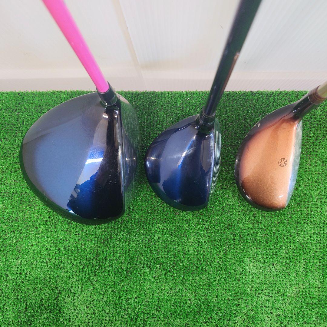 A53★レディース12本FLEX-L★右利き用★初心者ゴルフクラブセット