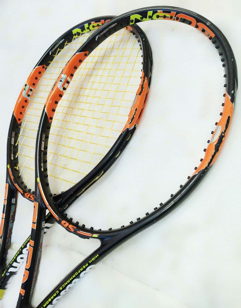 Wilson BURN 95 テニスラケット 錦織圭 2本セット 309g 硬式