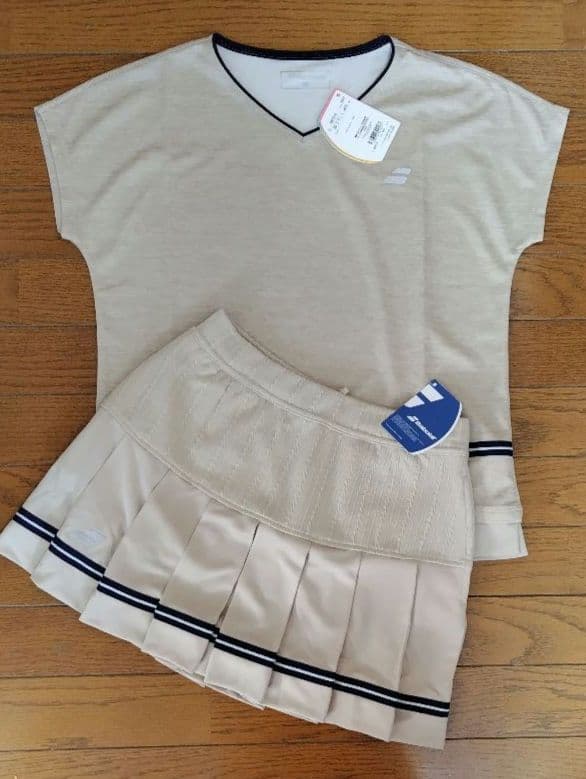 candy　2点セット③ バボラ シャツ 、スコート セットアップ レディ