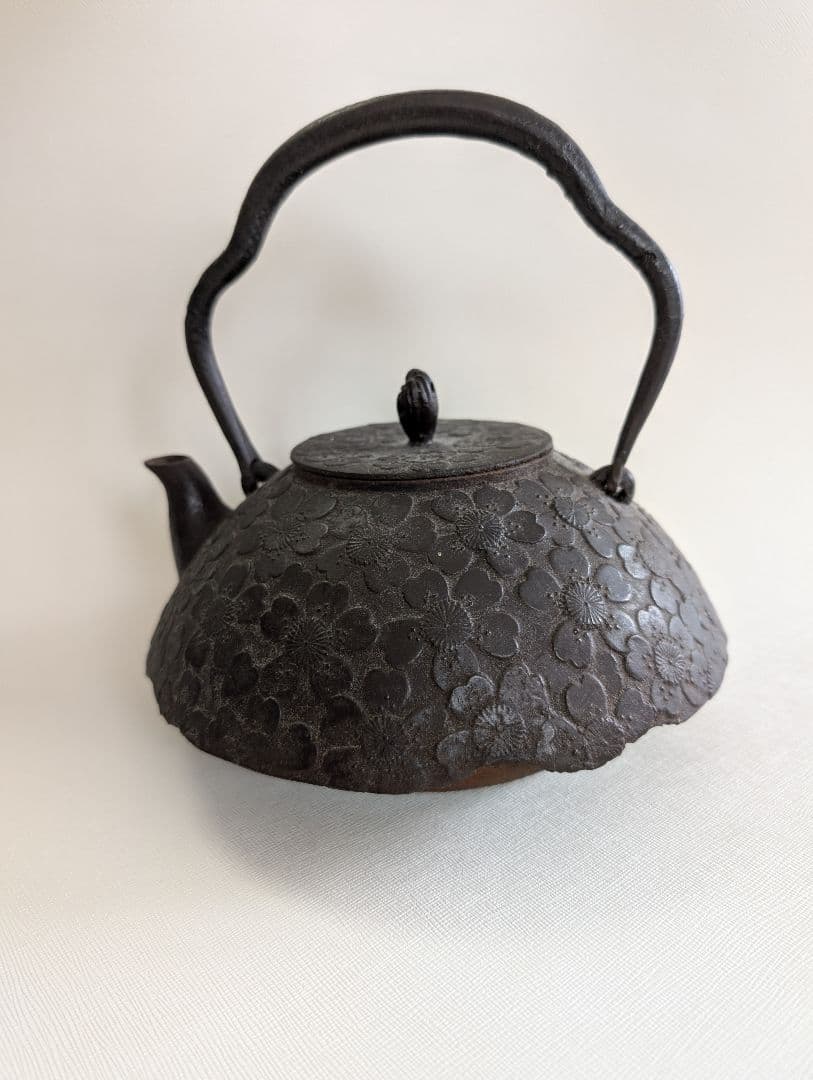 桜　鉄瓶　貴重