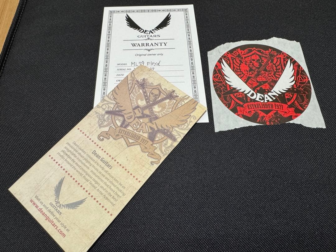 ギター DEAN ML79 FLOYD Trans Brazilia