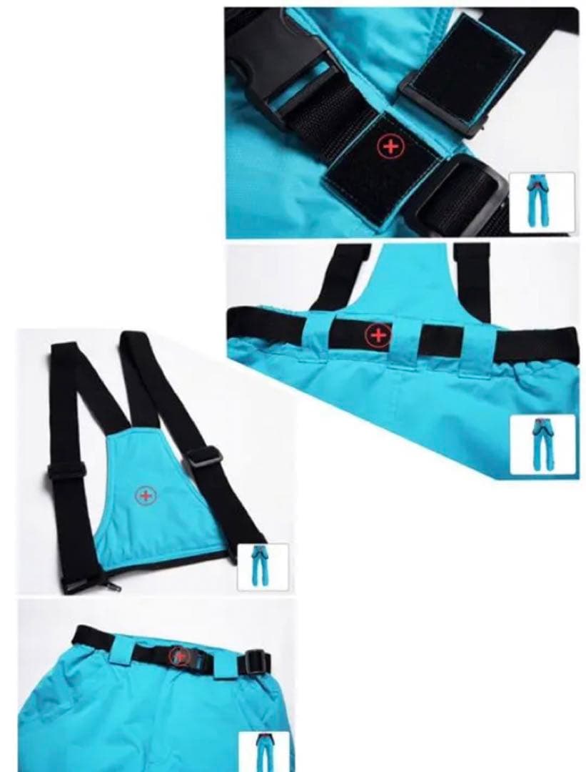 新品未使用　スキーウェア　XXL 男女兼用　上下セット　スノーボード　グローブ付