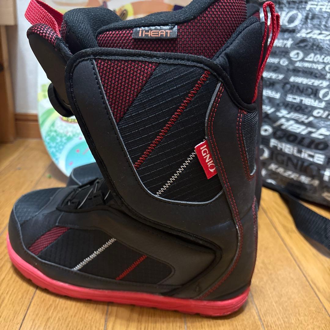 スノーボードとビンディングとブーツ　3点セット