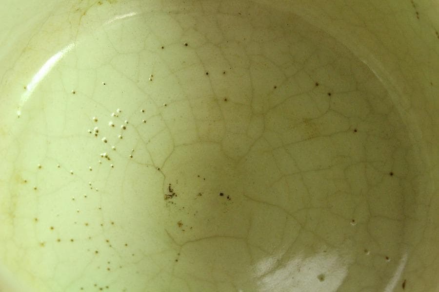 茶道具 乾山造 鉄絵 筒碗 時代物(K-XA875)