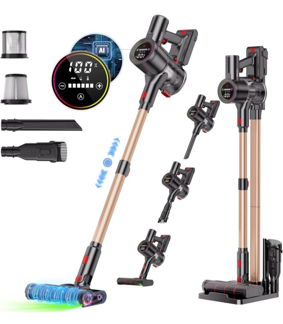 新品　掃除機 コードレス　2026先行販売　業界初独立モーター自走式　AI吸引