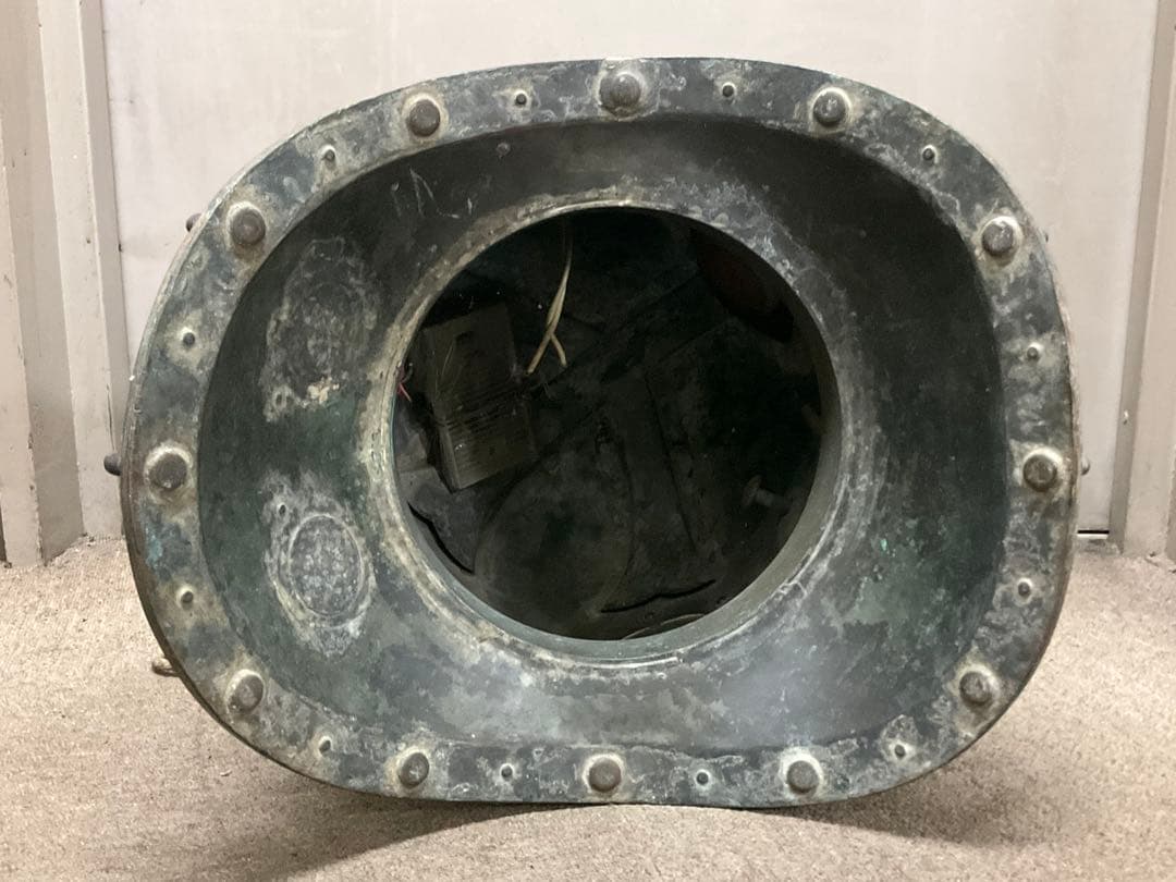 【実物・希少】東亜潜水機製 銅製潜水ヘルメット