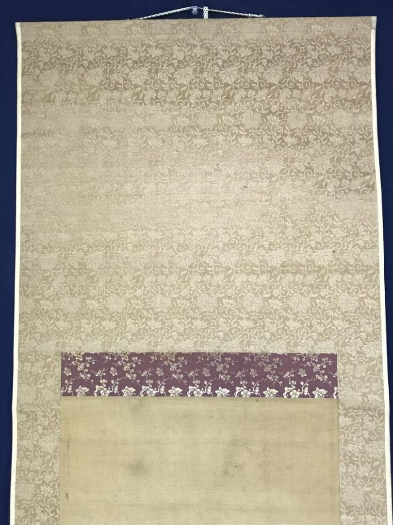 作者不明/楼閣山水図/山水図/古画/掛軸/名家伝来/AD-286