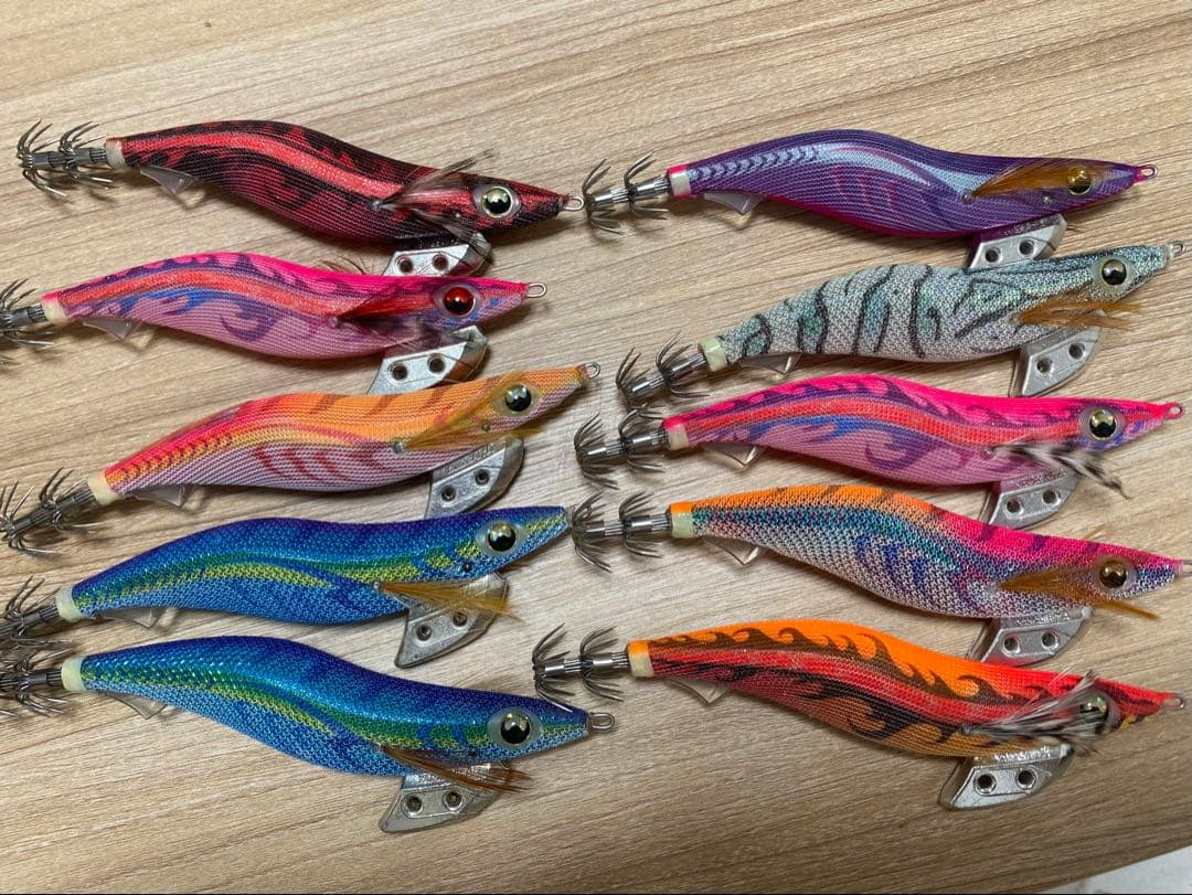 カ*メ様 ヤマリア　エギ王K 3.5号　10本　ケース付き