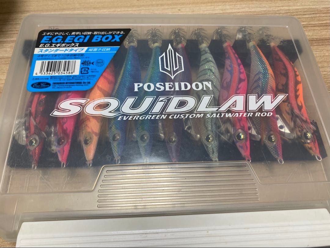 カ*メ様 ヤマリア　エギ王K 3.5号　10本　ケース付き