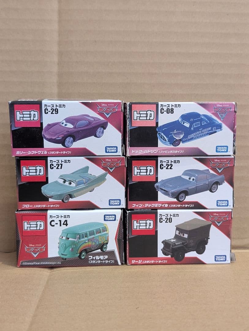 【新品未開封】カーズトミカ 6台まとめ売り