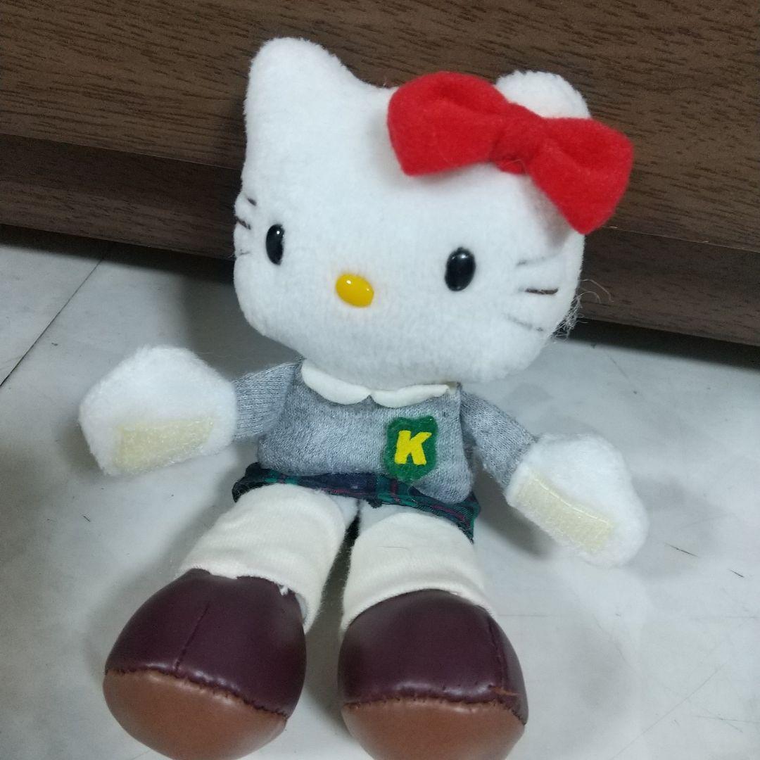 ハローキティ　足長　ぬいぐるみ　マスコット