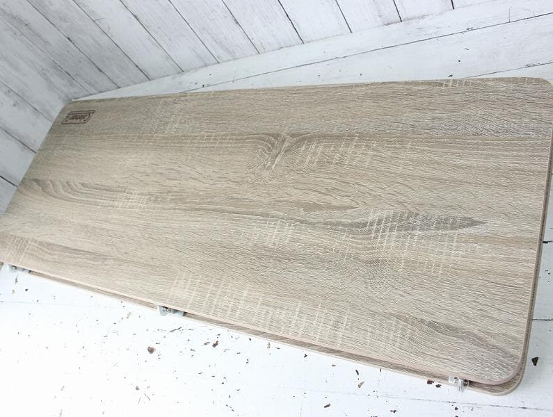 美品 コールマン フォールディングリビングテーブル 90